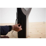 Electric hand dryer MDC New generation super-fast and super-powerful satin finish with air blade in ABS, without resistance for energy saving and with device to collect water drops and Hepa filter Model M14ACS