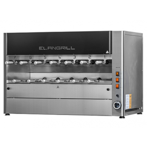 Electric Churrasco rotisserie ENG Model ChurrascoCM13E N.13 stainless steel swords