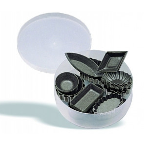 Set Non-stick moulds 60 pz (5 to 12 types) Model 670-100