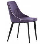 Indoor chair TESR Powder coated metal frame, velvet covering. Model 1693-F450