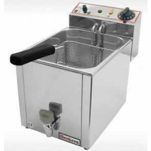 Electric fryer Countertop with tap Model FR8 Power: KW 3