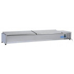 Refrigerated ingredients display case Model VRX20/38SS stainless steel Compatible with containers 9 x GN 1/3 (not included)