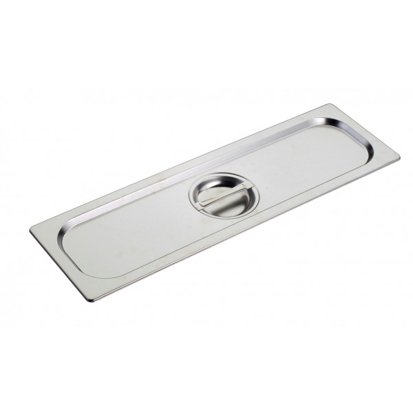 Stainless steel lid for gastronorm containers 2/8 Model CO28000