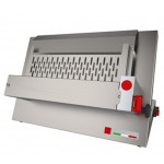 Pizza dough roller with one pair of rollers Model M42A