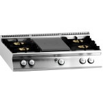 Gas solid top+4 burners MDLR Model CL70120TPPCG2BT
