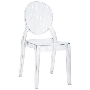 Stackable indoor chair TESR Polycarbonate frame Model 1259-M0120C