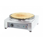 Square crepe maker CLN Stainless steel frame Cast iron plate Model CCC40E