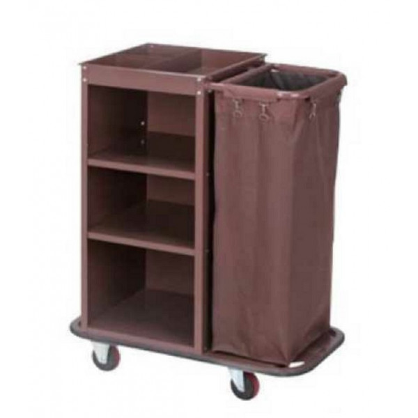 Trolley for room service with single removable bag STK Model LCART1