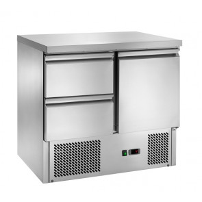 Refrigerated saladette with two drawers Model AK9412D