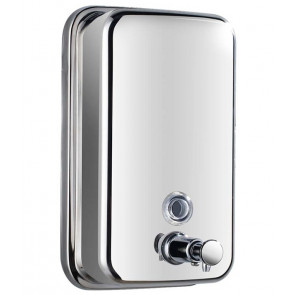 Stainless steel Dispenser of liquid soap Model D1000