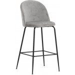 Indoor stool TESR Powder coated metal frame, velvet covering. Model 1762-JB4