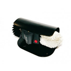 Electric shoeshine polisher, 2 interchangeable brushes Model Lucidascarpe elettrico