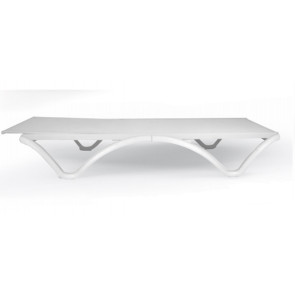 Sunbed TESR ​Powder coated aluminum and  polypropylene frame, textilene fabric, rear wheels Model 439-P78