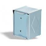 Stainless steel napkin holder Size cm. L 9,8 x P 10 x 13 h Model PTOV