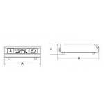 Induction plate Model P.I. 3,5 kw Graduated digital controls Dimensions cooking surface mm 330x275 Power watt 3500
