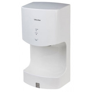 Electric hand dryer with Infrared Sensors White Color ABS Antibacterial and anti-uv MDL High Performance Perfect Drying in 12-15 sec Model MOCKA 160100