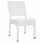 Stackable outdoor chair TESR Aluminum frame, polyethylene strap covering Model 498-l80801