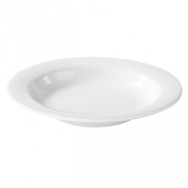 Dinner plate with rim in melamine Model MP22115