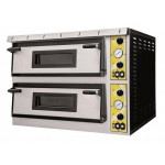 Electric mechanical pizza oven PF 2 cooking chambers N. Pizzas 9 + 9(Ø cm 35) Model Medea99