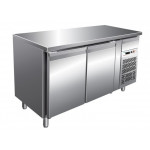 Refrigerated gastronomy counter two doors Model GN2100BT GN1/1 ventilated