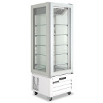 Pastry display four glass sides no frost Model VICTORIA65NFPWHITE
