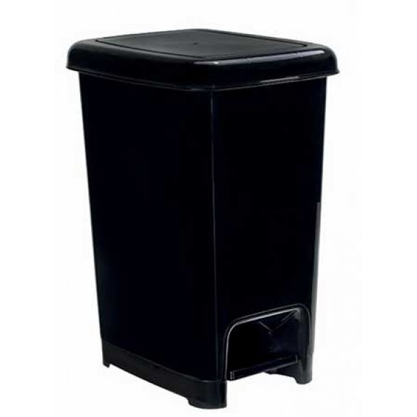 Pedal bin Black 10  LT SLIM MDL - Model 909811