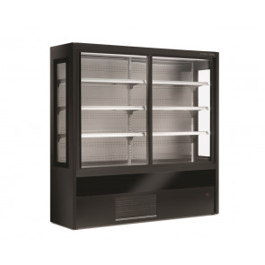 Wall-site black multideck without doors Model WMP150S