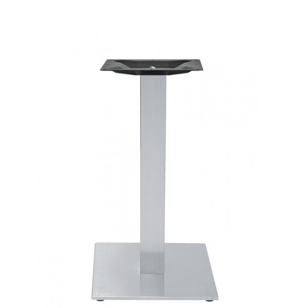 Indoor base TESR Satin stainless steel frame, adjustable feet Model 1572-6034I