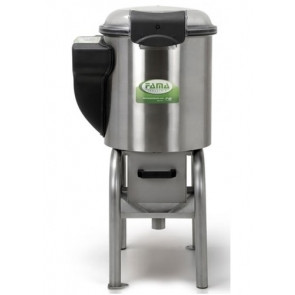 Potato peeler Model FP109 Over-the-counter with high stand, with waste filter drawer Three-phase Loading capacity 5 Kg Hourly production Kg 150