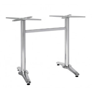 Outdoor base TESR Stainless steel covering frame and aluminum tube, adjustable feet Model 919-MTB014