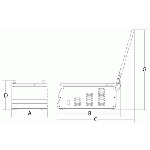 Chamber vacuum sealer machines  , Sealing Bar mm 310 Model Easyvac Touch 30 BX vacuum pump mc/h 4