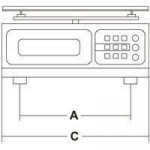 Scale Model 5/1 INOX Max weight 5 Kg  division 1 g