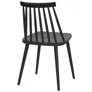 Outdoor chair TESR Polypropylene frame Model 1480-XH3  BLACK