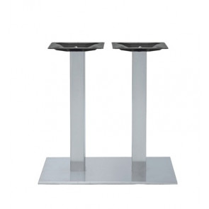 Indoor base TESR Satin stainless steel frame, adjustable feet Model 402-6033I