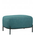 Indoor ottoman TESR Powder coated metal frame, fabric covering.Model 1603-06T