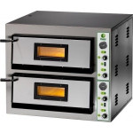 Electric pizza oven Model FMEW6+6 MANUAL control panel 2 cooking chambers