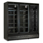 Refrigerated multideck Kli Model MR188TN3 BLACK 3 doors positive temperature