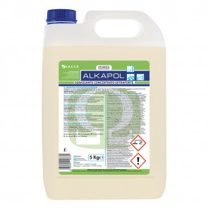 Detergent Degreaser extra strong concentrate for floor Box with 4 cans of 5Kg Model OAKP-20