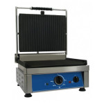 Electric cast iron panini grills Model PG37L Striped upper surface, smooth lower surface Power 2500 W