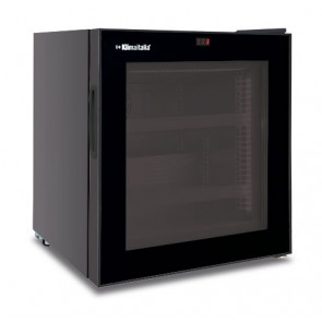 Countertop display freezer Model FR55FL BLACK Glass doors