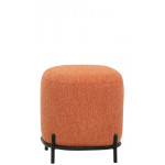 Indoor ottoman TESR Powder coated metal frame, fabric covering. Model 1774-S03