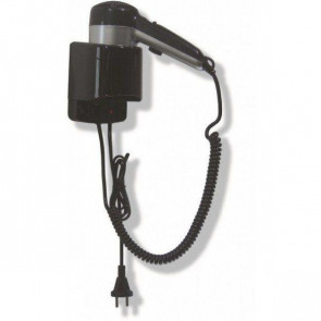 Hairdryer Phon Electric MDC Abs Black wall mount with top connection and selection for 2 speeds Absorption Motor: 40 W Model SC0020CS