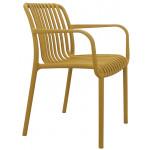 Stackable outdoor armchair TESR Polypropylene frame Model 075-ZL77 AVAILABLE IN DIFFERENT COLORS