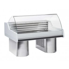 Granite fish counter with ventilated refrigeration Model WFH150