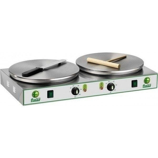 Electric crepe maker Model CRP2N 2 cooking surfaces Ø 350 mm each