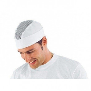 Adjustable cap IC 65% Polyester 35% Cotton With net White Model 079000