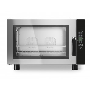 Electric convection oven with humidifier MDLR for pastry Capacity 4 x 60x40 Hinged door Model BEU464P
