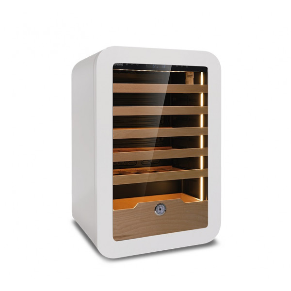 Ventilated wine cooler Model VINARIUS 40 WHT for 36 bottles of 0,75 lt