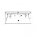 Glass ceramic panini grill Model PD V watt 3200 Cooking surface Smooth-Smooth or Smooth-Striped