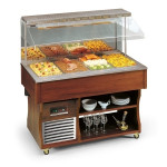 Dry hot multideck buffet display Model MURALE 6 M DRY Power W 3500